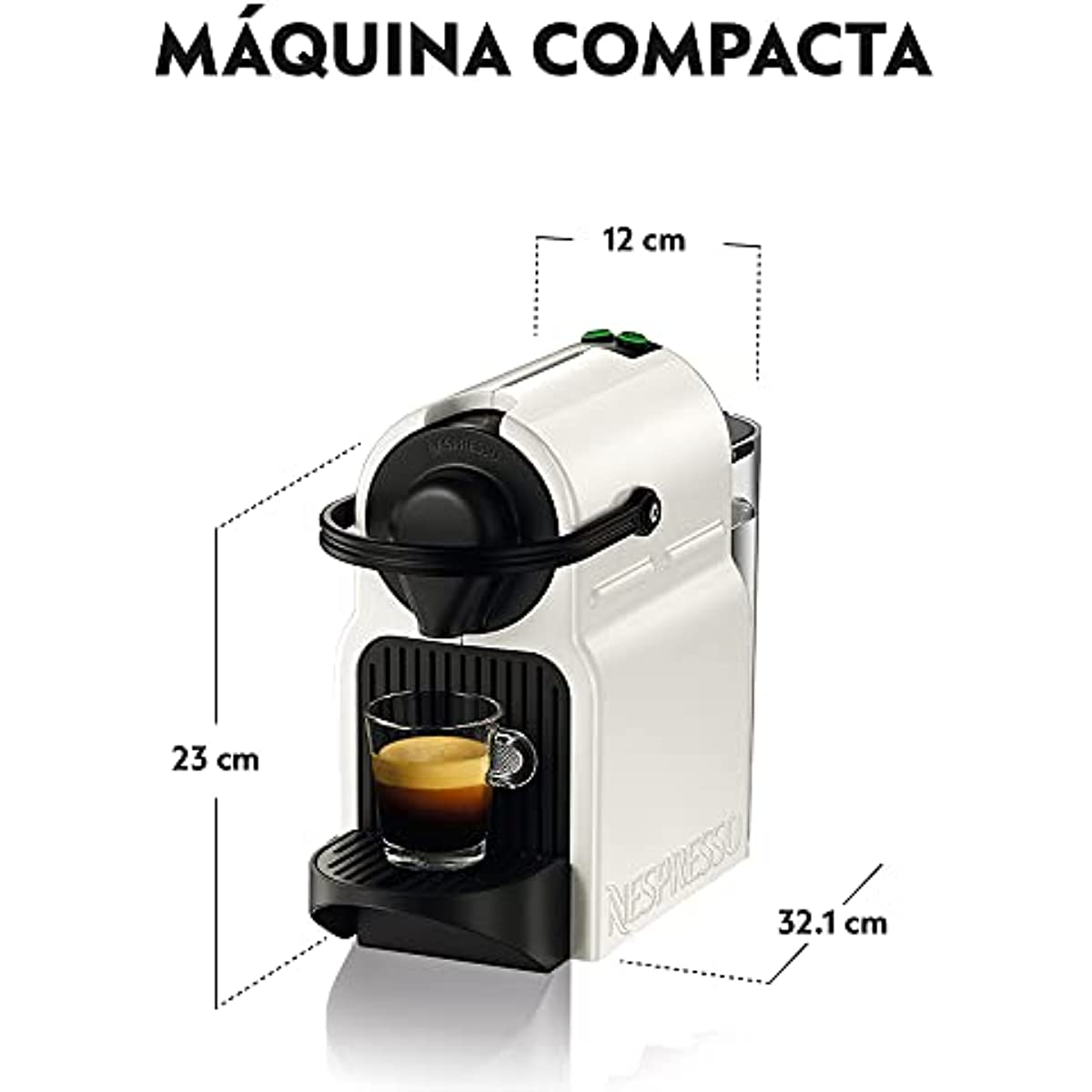 Nespresso Inissia Branca, Cafeteira, 110V