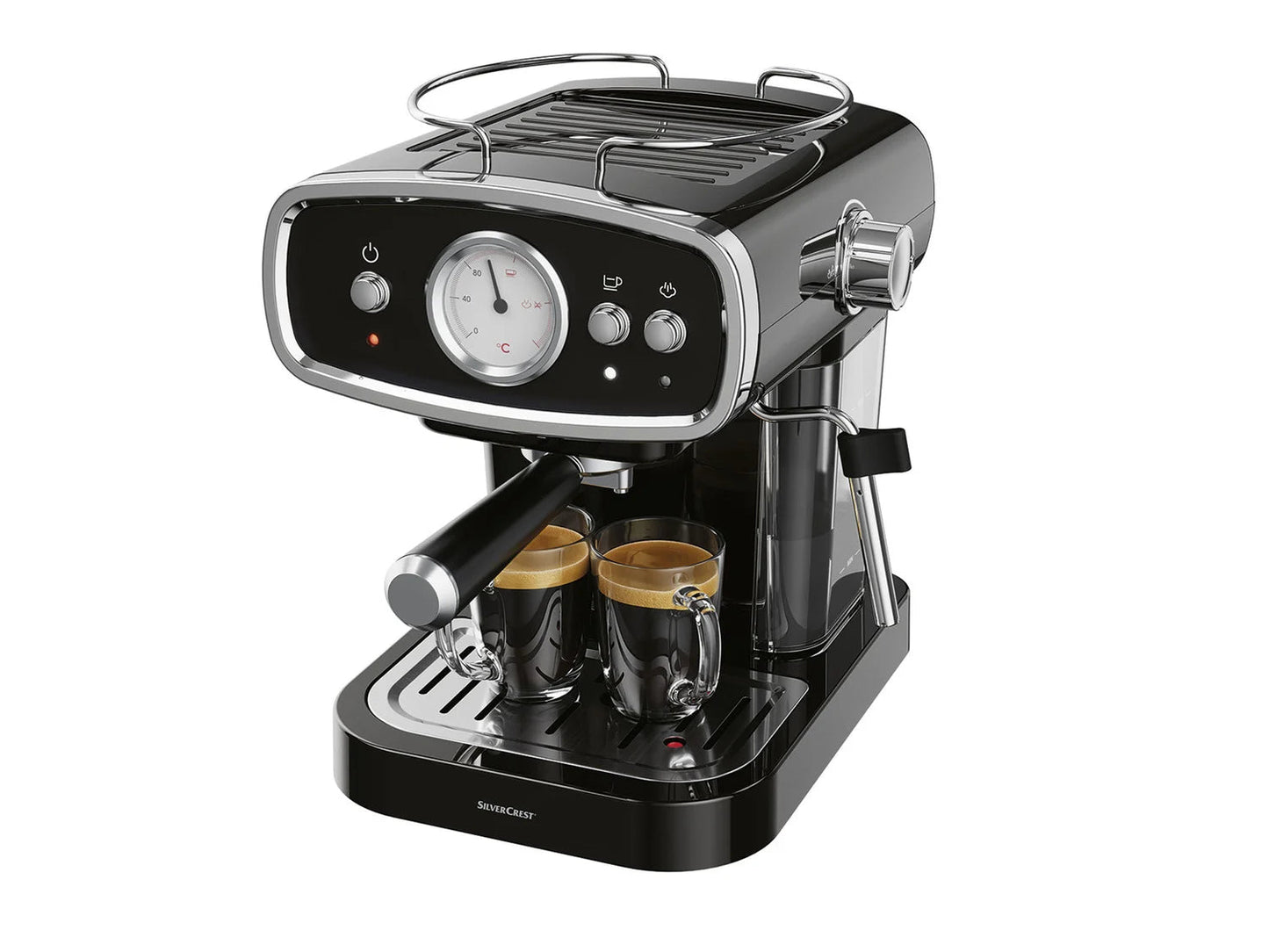 SILVERCREST® KITCHEN TOOLS »SEM 1050 A2« espresso machine with portafilter system