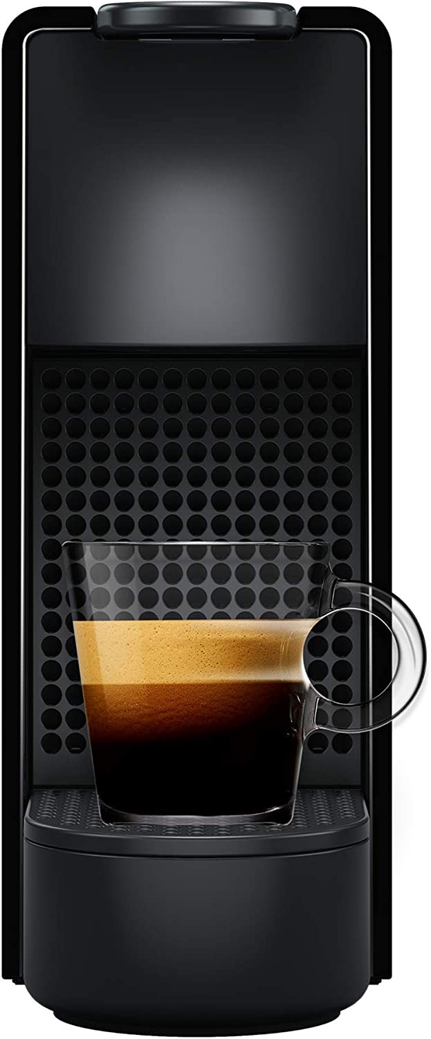 Nespresso Essenza Mini Cafeteira 110V, máquina de café Espresso compacta para casa, máquina de cápsula / cápsula elétrica automática (branca)