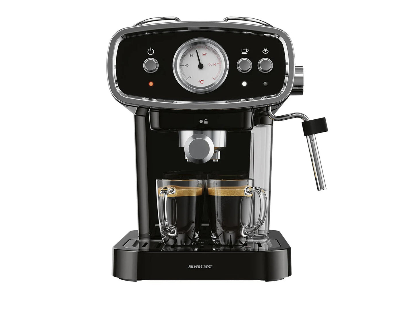 SILVERCREST® KITCHEN TOOLS »SEM 1050 A2« espresso machine with portafilter system