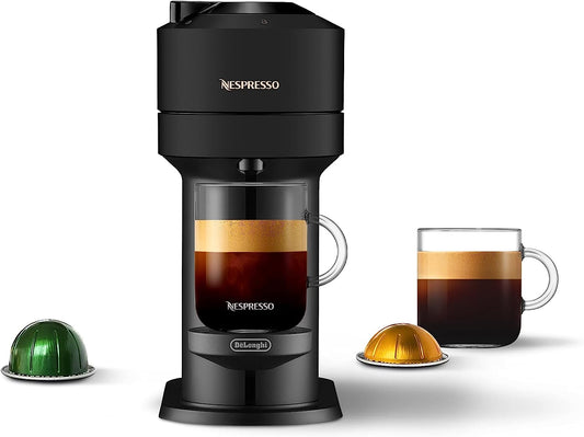 Nespresso Vertuo Next Coffee and Espresso Machine by De'Longhi, Limited Edition, 5 cups, Matte Black