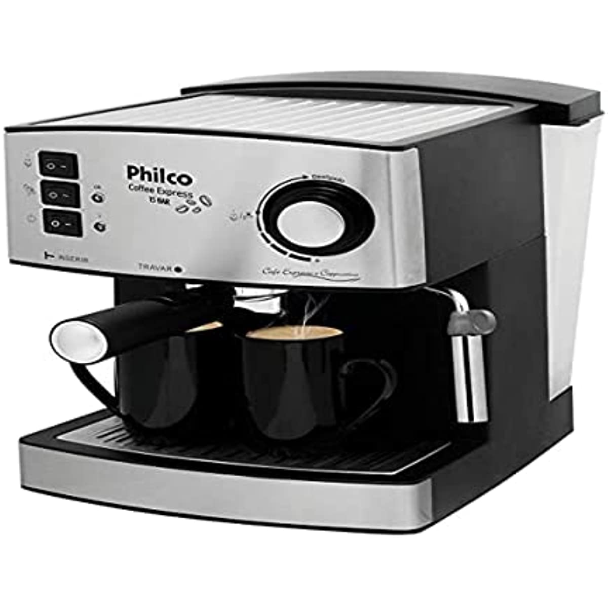 Cafeteira, Coffe Express 15 Bar, 2 xicaras, Preto, 127V, Philco