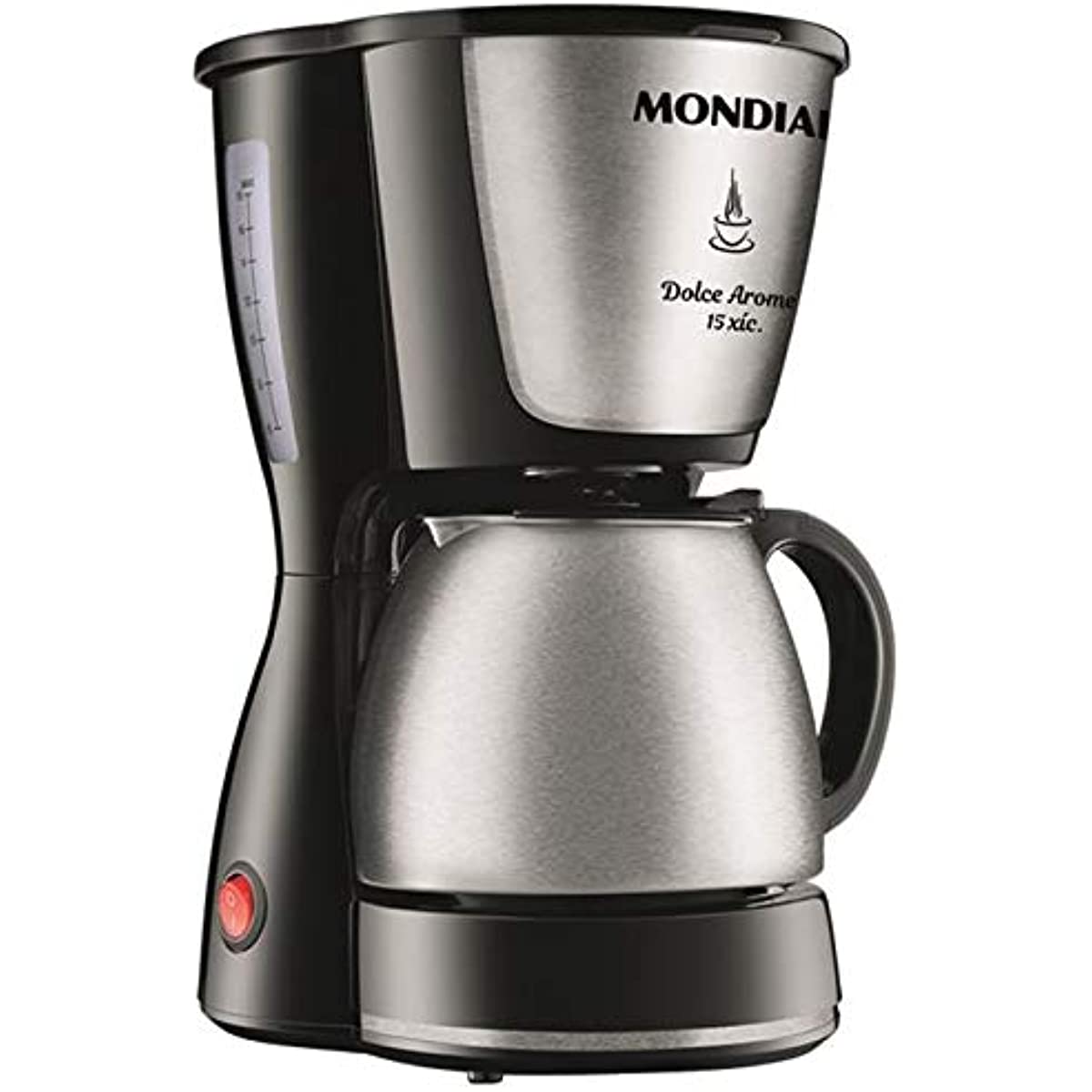 Cafeteira Elétrica Mondial Dolce Arome C-34JI-15X CAFETEIRA-127V-PRETO/INOX