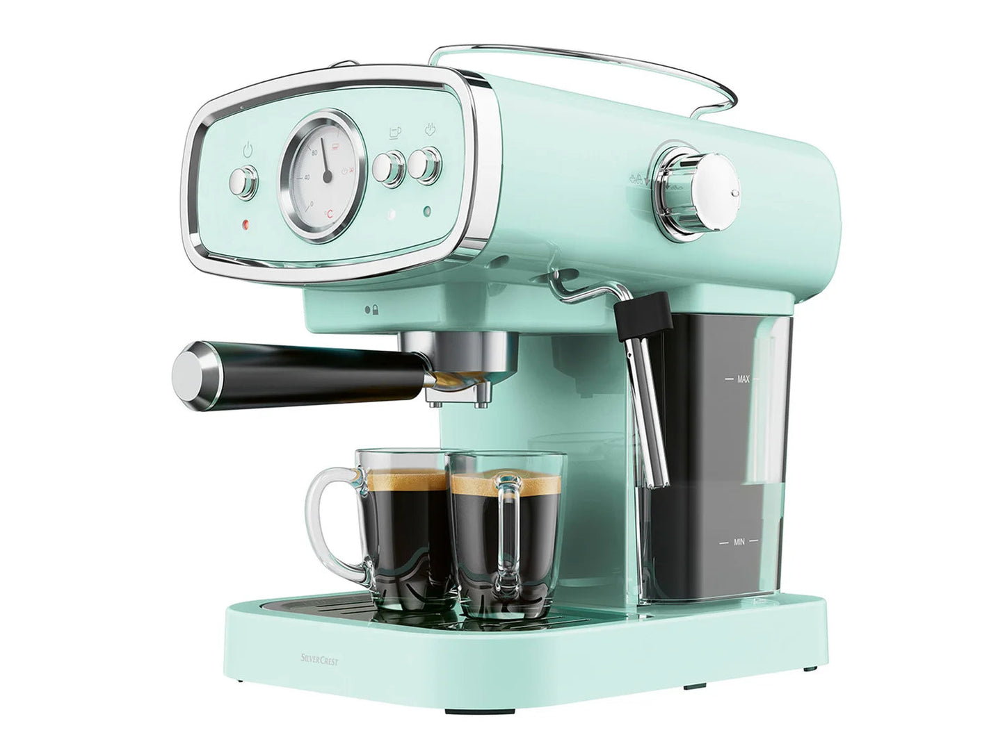 SILVERCREST® KITCHEN TOOLS »SEM 1050 A2« espresso machine with portafilter system