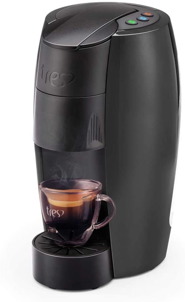 Cafeteira Espresso, Lov, 110V, Preta Brilhante, Três Corações