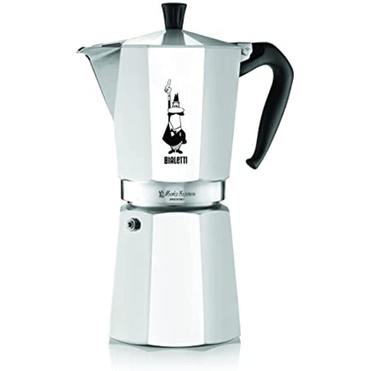 Bialetti Cafeteira, Alumínio, Prata, 12 xícaras